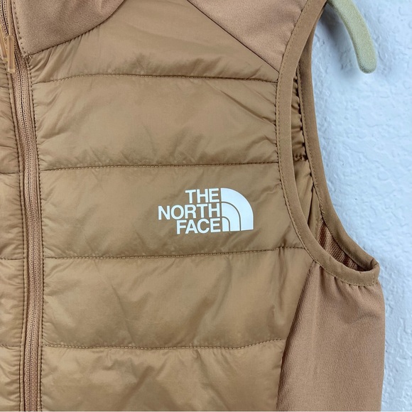 The North Face Women's Tan Shelter Cove Puffer Quilted Vest Sz S - Picture 6 of 11